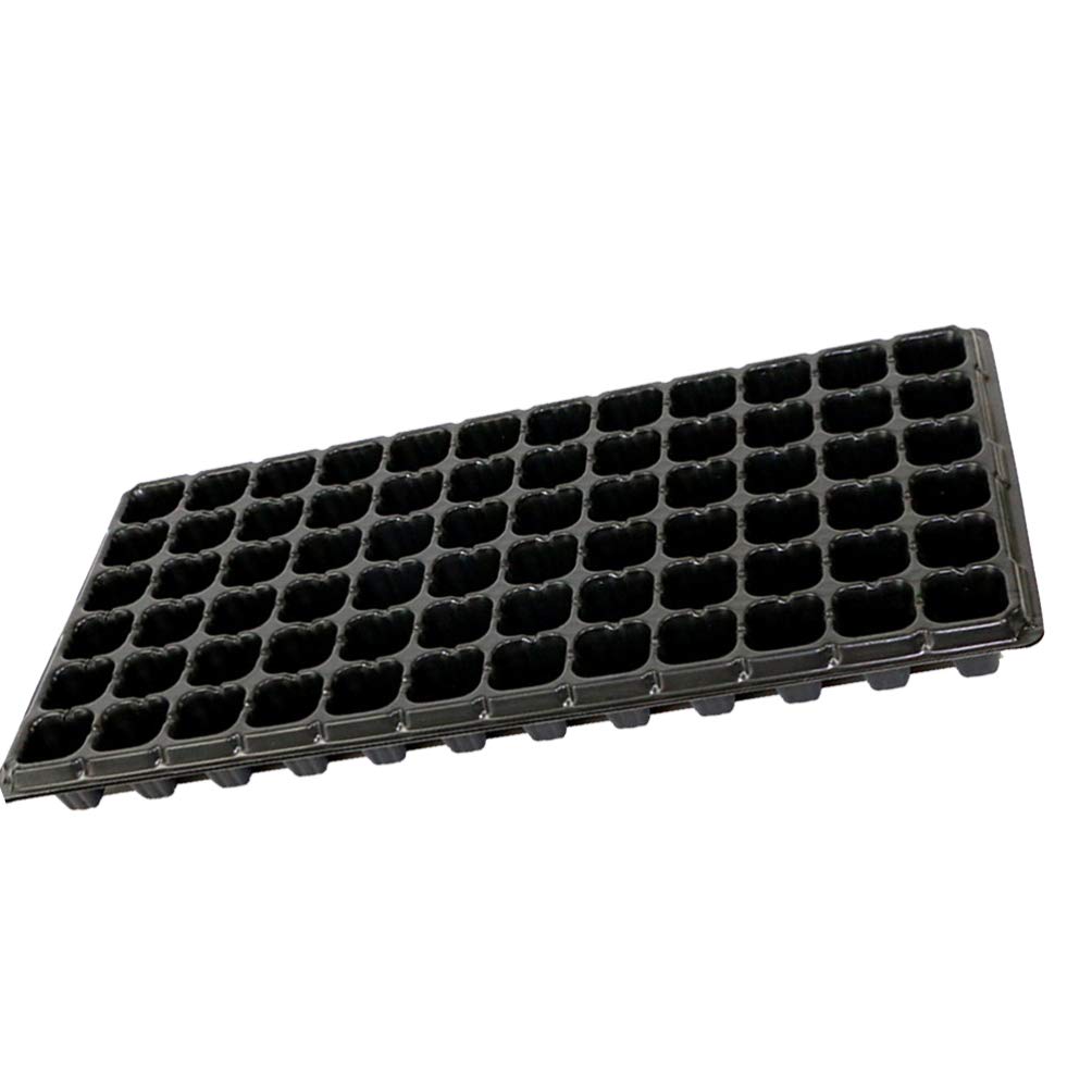 DOITOOL 10PCS 72-Hole Seed Starter Trays - Gardening & Bonsai Plant Growing Kit for Indoor/Outdoor Use