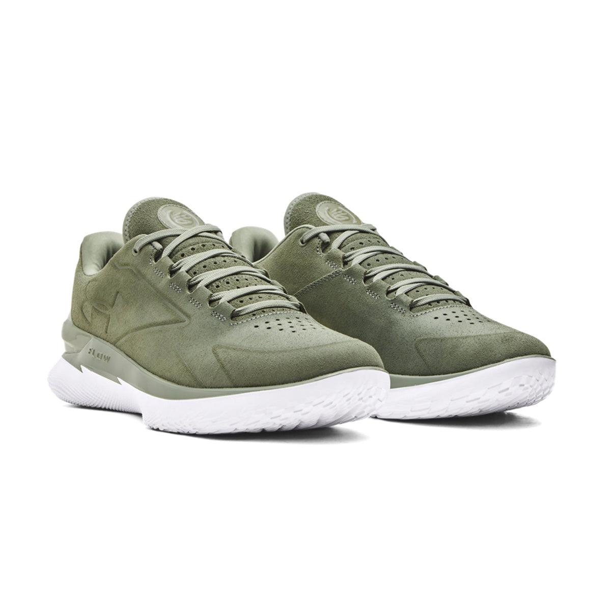 Bruce Lee Curry 1 Low FloTro Lux 'Earth' Basketball Shoes - Men's Retro Sneakers for Casual Wear & Street Style - Perfect for Gym, Workouts, and Urban Fashion