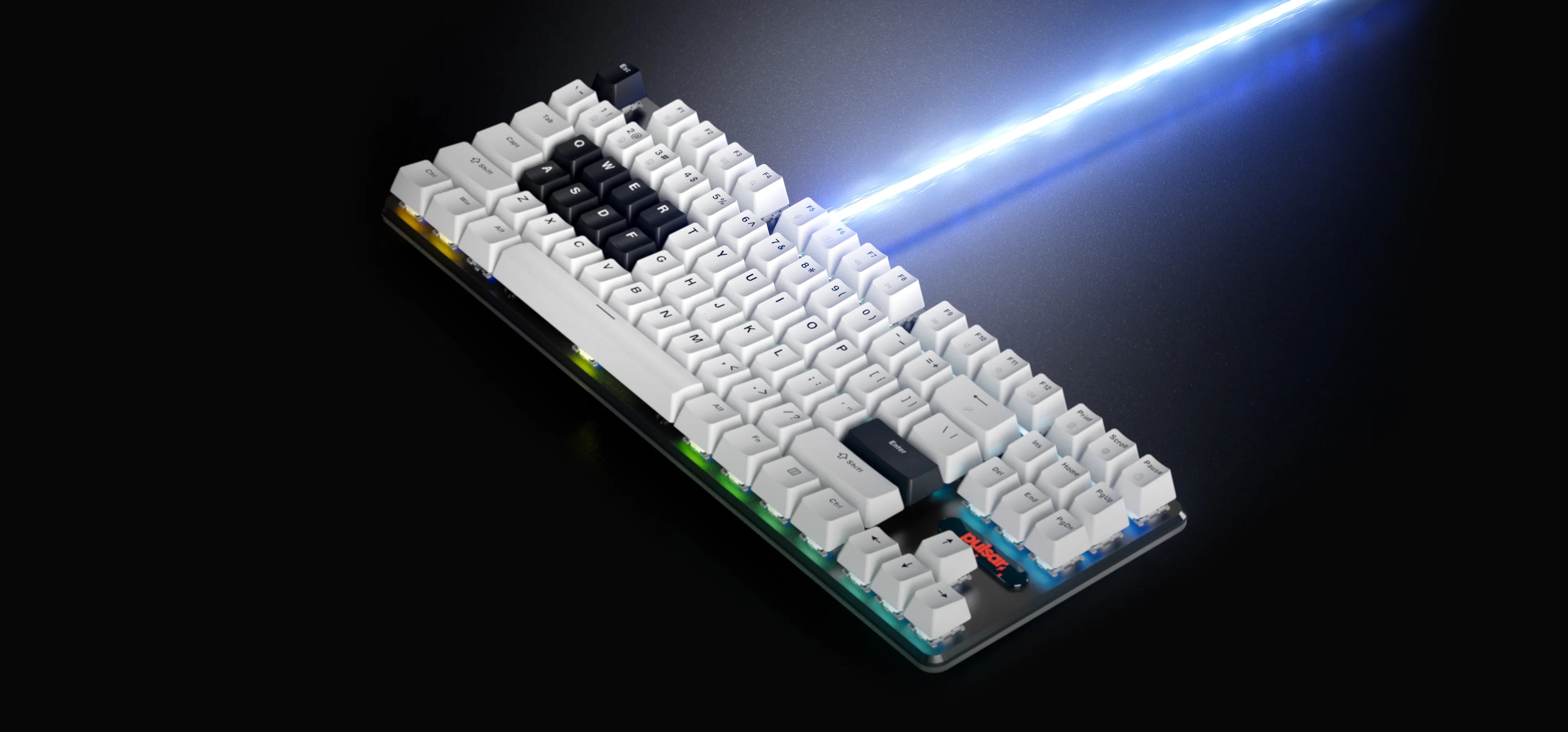 Pulsar PCMK2 HE TKL Magnetic Hall Effect Rapid Trigger Gaming Keyboard - Ultra-Responsive Mechanical Keyboard for Competitive Esports & FPS Gaming