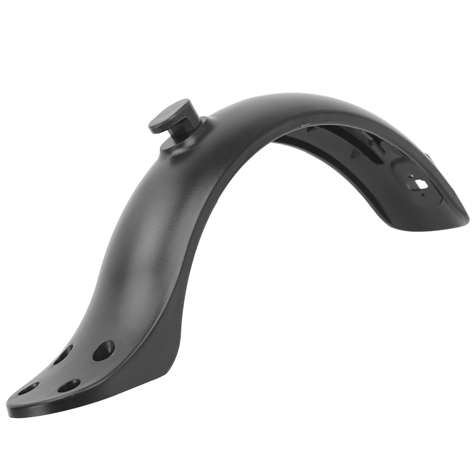 4 Hole Black Weatherproof Electric Scooter Mud Guard Replacement - Durable Scooter Fender for Rain & Off-Road Protection | Perfect for Commuting & Urban Riding