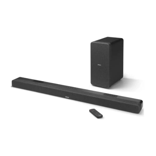 Denon DHT-S517 Premium Soundbar with Wireless Subwoofer | Dolby Atmos & DTS:X Surround Sound | for Home Theater, Gaming & Movie Nights