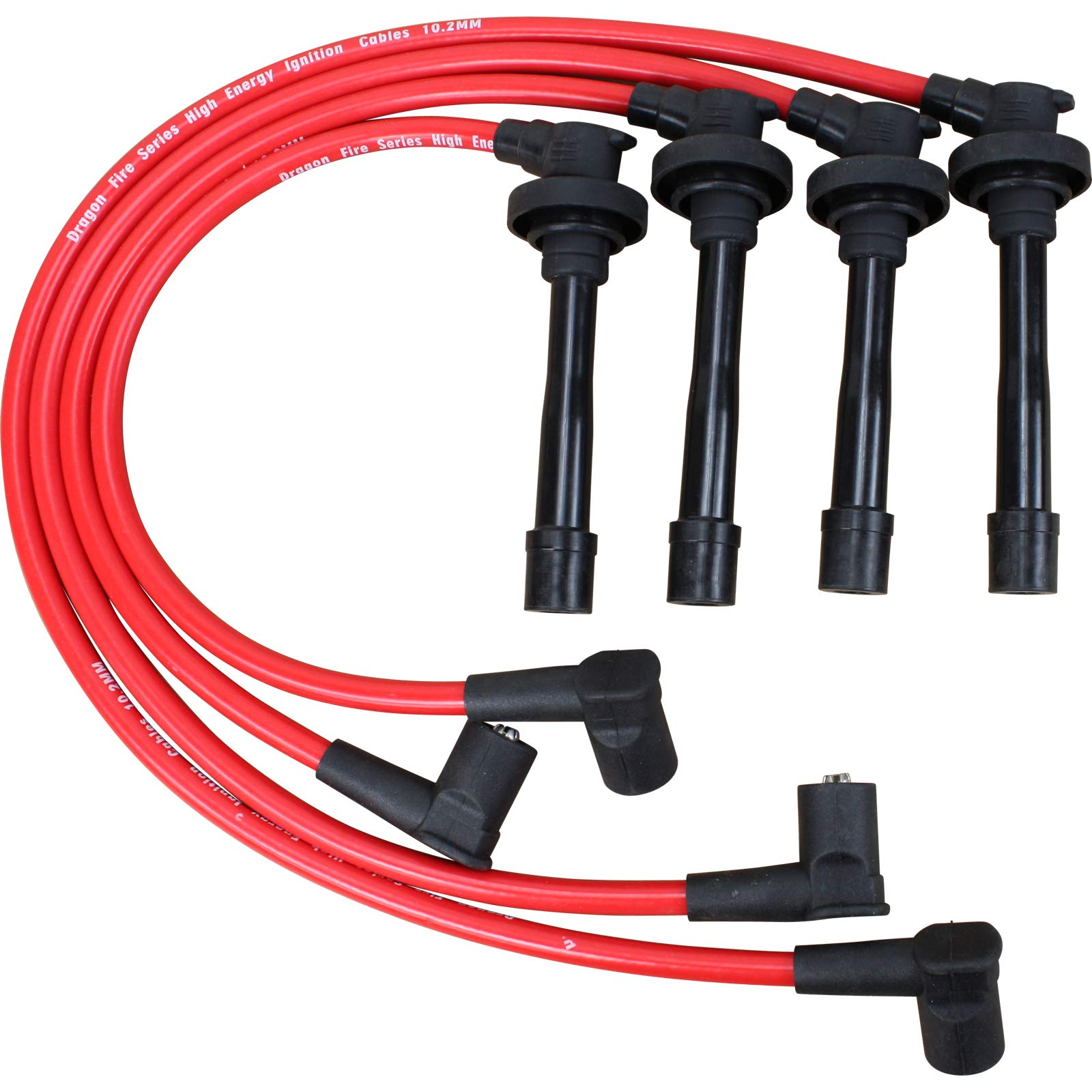 AIP Electronics Dragon FIRE Performance Complete Power Pack Ignition Distributor & Plug Wires for 1992-1995 Honda Civic 1.5L 1.6L SOHC VTEC I4 - OEM Fit Kit-1106 | High-Performance Ignition Upgrade for Racing & Daily Driving