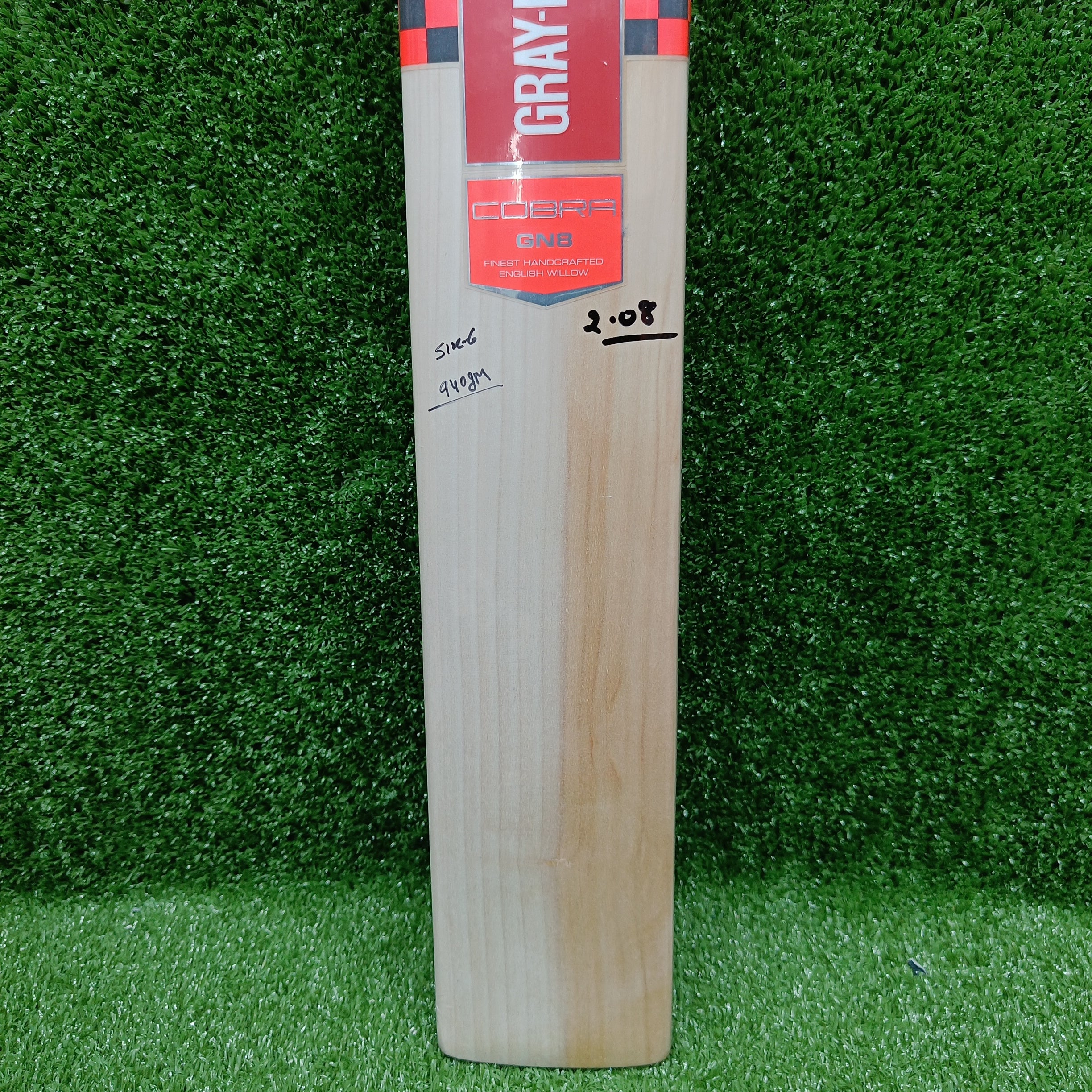 Gray Nicolls 8 Cobra Junior/Youth English Willow Cricket Bat - Perfect for Youth Cricket Training & Matches