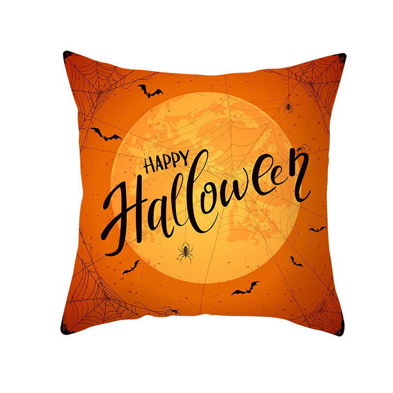 Spooky Halloween Pillowcase - Soft & Comfortable Decorative Pillow Cover for Halloween Decorations - Perfect for Home, Party, and Seasonal Decor