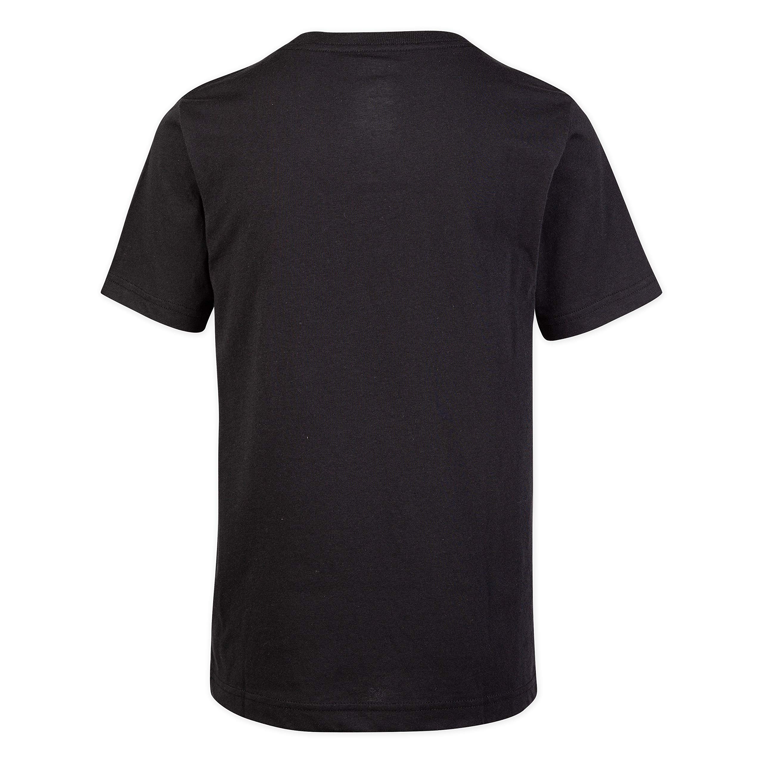 Nike Air Jordan Boys Jumpman 23 Dri-FIT Performance T-Shirt - Moisture Wicking, Breathable Fabric - XL (X-Large) Black/White - Perfect for Basketball, Sports & Casual Wear