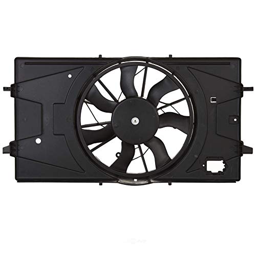 RAREELECTRICAL Replacement Cooling Fan for Pontiac G5 LS SE GT 2.2L (2007-2009) - Compatible with Part Numbers 20824475 & GM3115179 - Perfect for Engine Overheating Prevention & Summer Driving