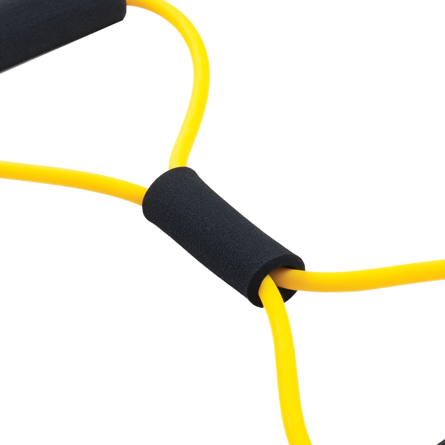Champion Sports Extra Light Resistance Exercise Bands - Yellow | Stretching, Yoga, Pilates & Home Workouts for Men & Women