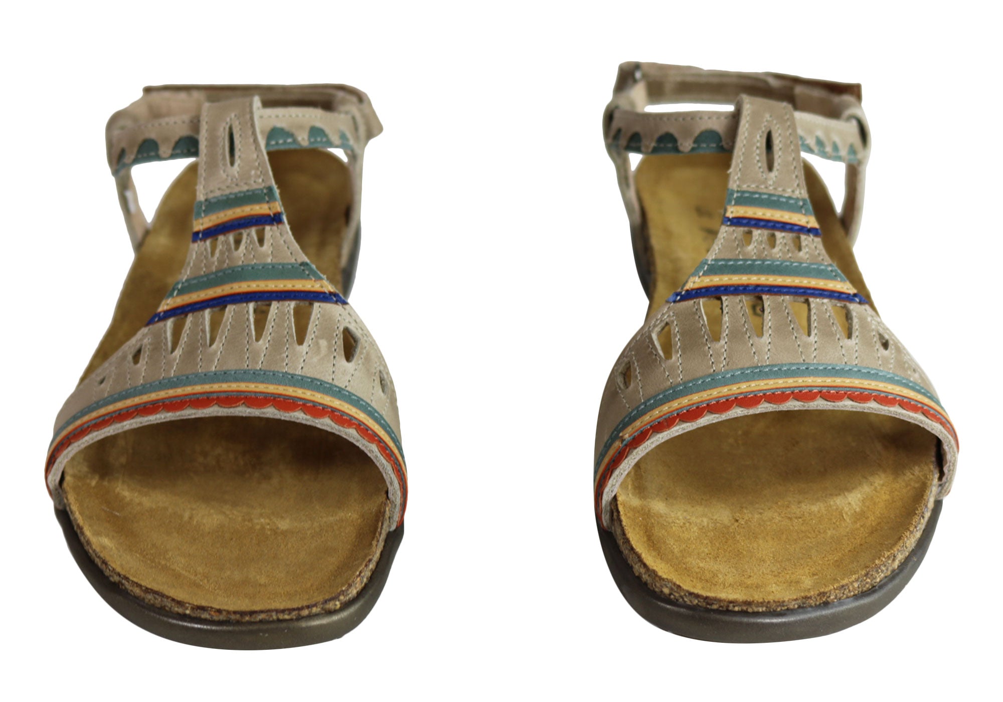 Naot Odelia Women's Comfortable Cushioned Supportive Leather Flat Sandals - Perfect for Walking, Travel & Summer Outfits