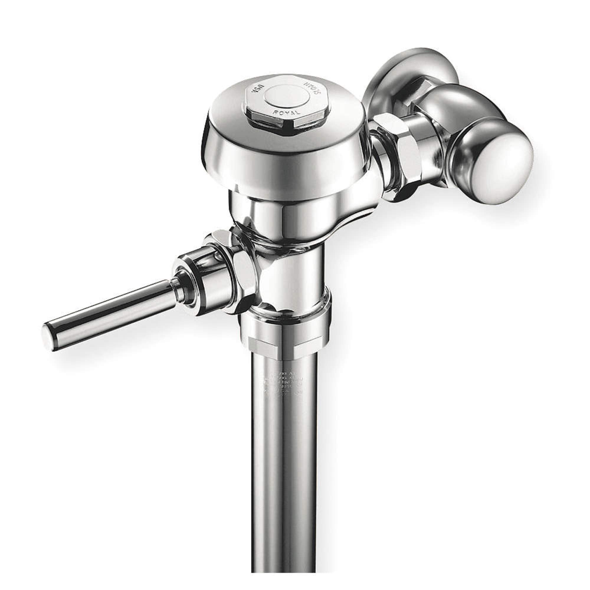 Sloan Royal 116-1.6 Low Consumption (1.6 GPF) Exposed Water Closet Flushometer, Chrome Finish - Ideal for Commercial Restrooms, Public Washrooms & High-Traffic Areas