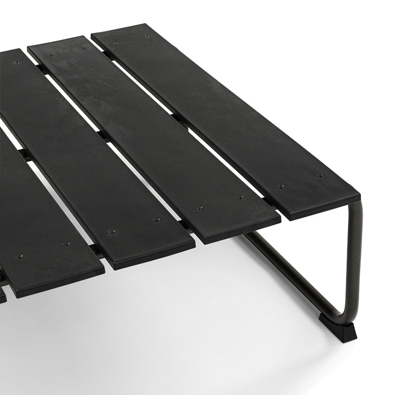 Mater Ocean Lounge Table - Modern Outdoor Coffee Table for Patio, Poolside & Beach - Waterproof & Durable Acacia Wood Design