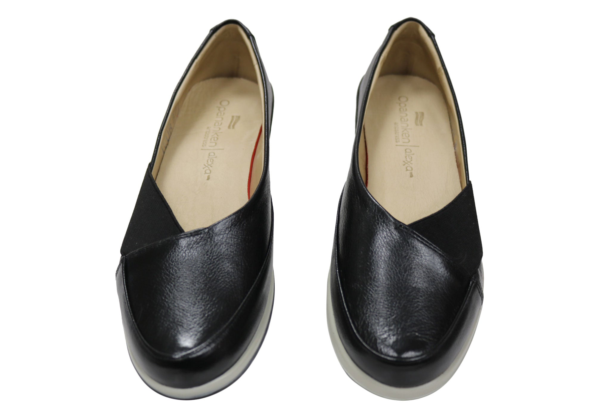 Opananken Tatum Women's Comfortable Brazilian Leather Flats Shoes - Stylish & Breathable for Work, Travel & Everyday Wear