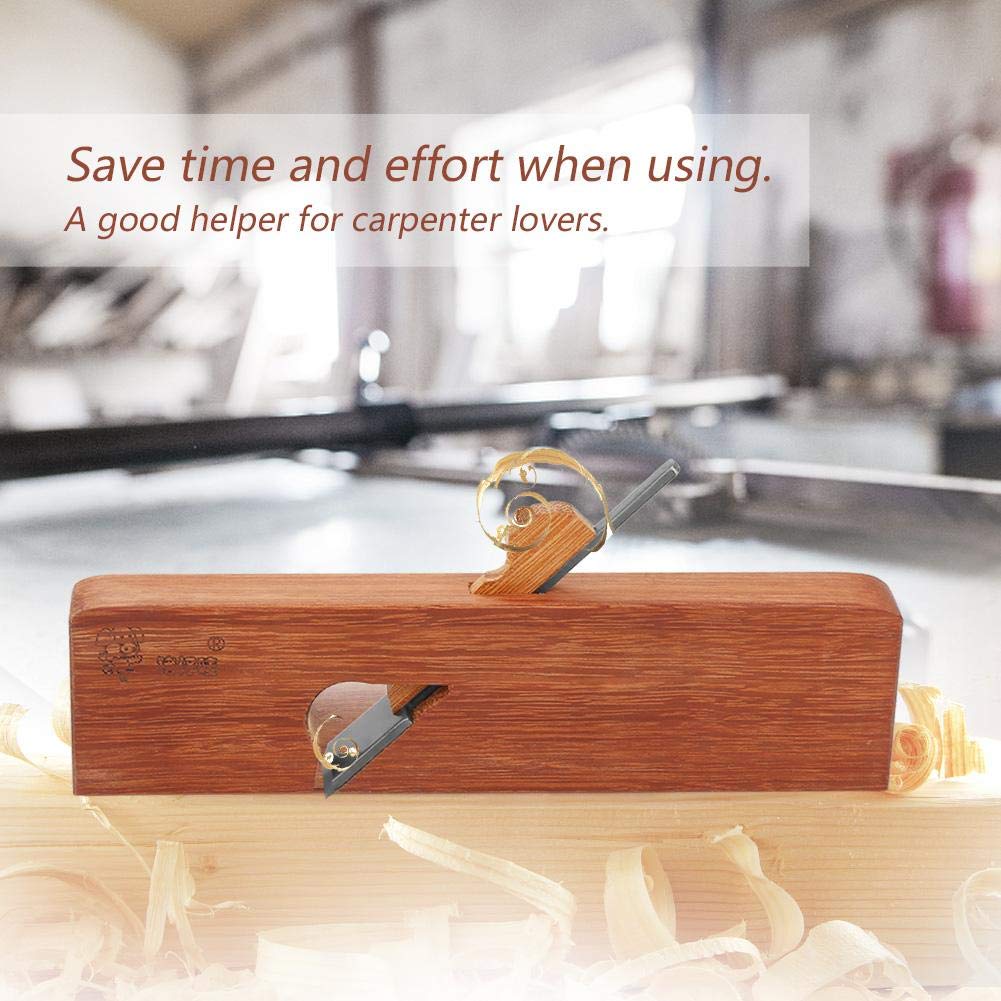Premium Rosewood Woodworking Plane - 245mm x 32mm x 24mm Wood Cutting Tool for Carpentry & DIY Projects | Perfect for Smoothing, Shaping & Finishing Wood Surfaces