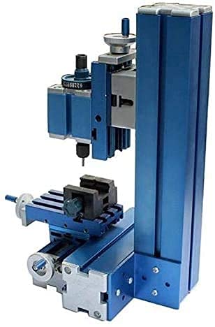 Mini Metal Lathe Machine - Universal CNC DIY Benchtop Wood & Metalworking Lathe with Motor - Perfect for Hobby, Science Education & Model Making | Great for Small Workshops & Home DIY Projects