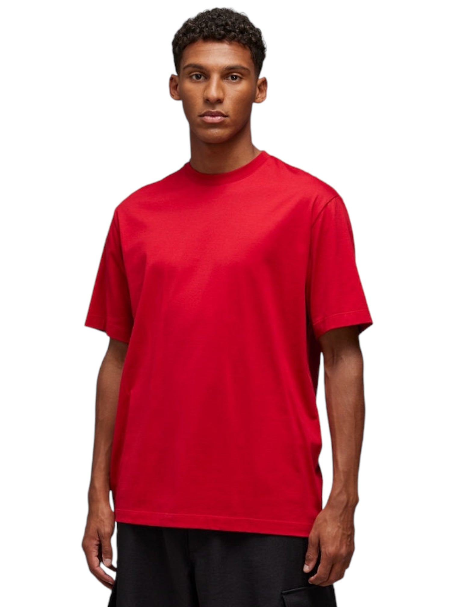 Y-3 JN3751 U GFX SS Tee - Premium Cotton Short Sleeve Graphic T-Shirt for Men | Streetwear Fashion & Casual Wear