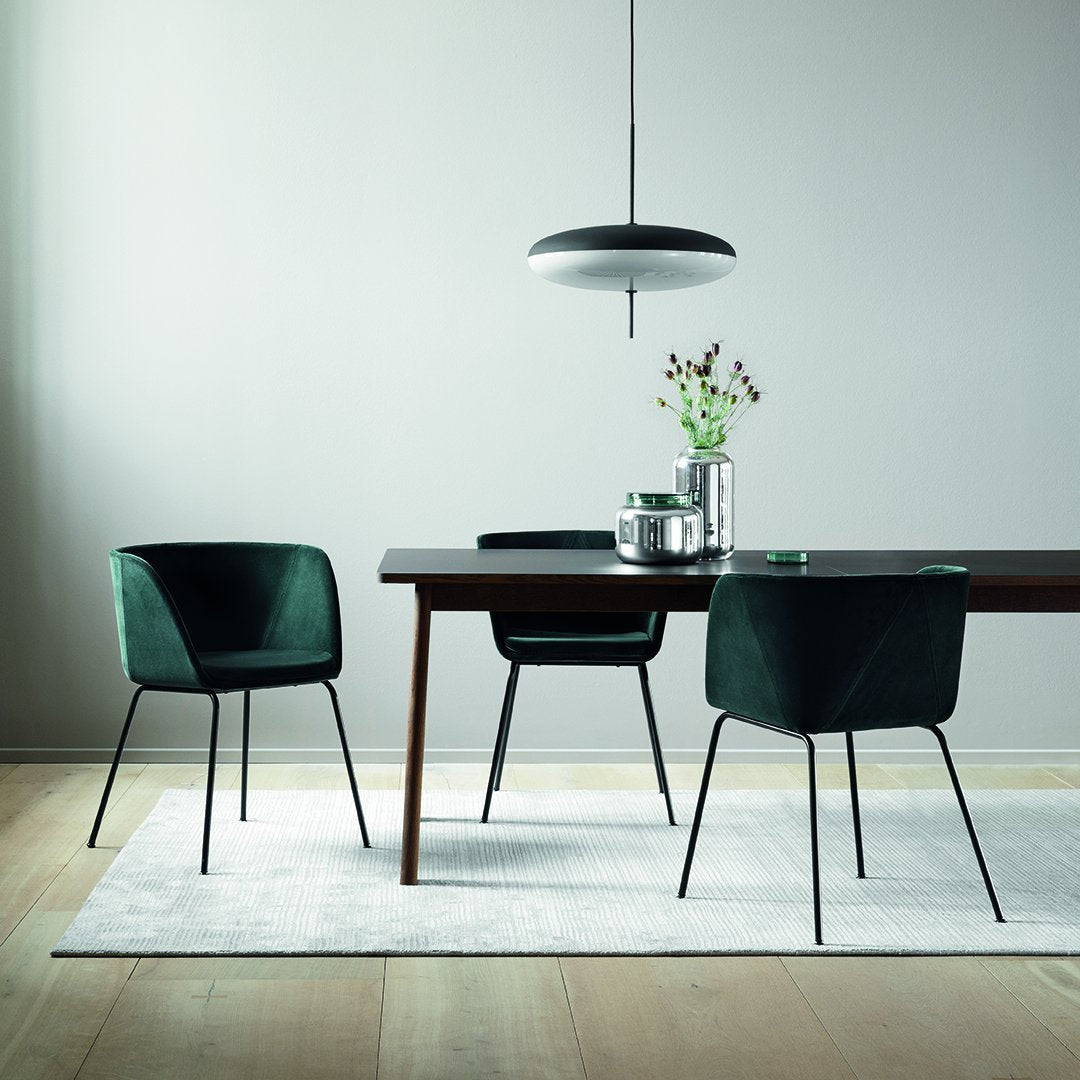 Ana Dining Table - Modern Wooden Dining Table for 6 - Perfect for Family Meals, Dinner Parties & Kitchen Dining Room Decor