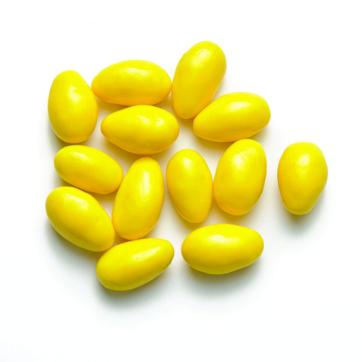 Limoncello Chocolate Covered Almonds - 2 Pound Bulk Bag - Gourmet Italian Dessert Snacks for Parties, Gifts & Holiday Treats