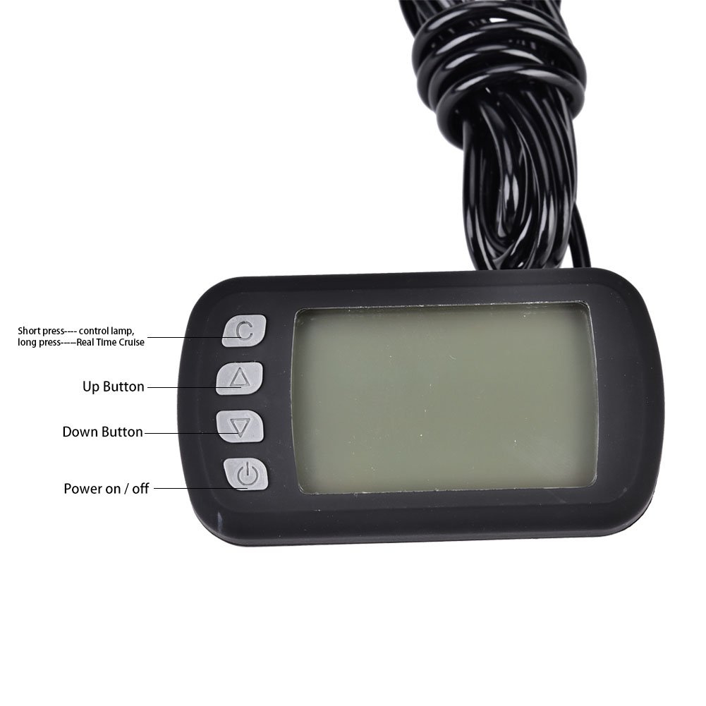 36V/48V 350W Brushless Electric Motor Controller with LCD Display - Compatible with Electric Scooters, E-Bikes & Mobility Scooters - Perfect for Commuting, Urban Travel & Outdoor Adventures