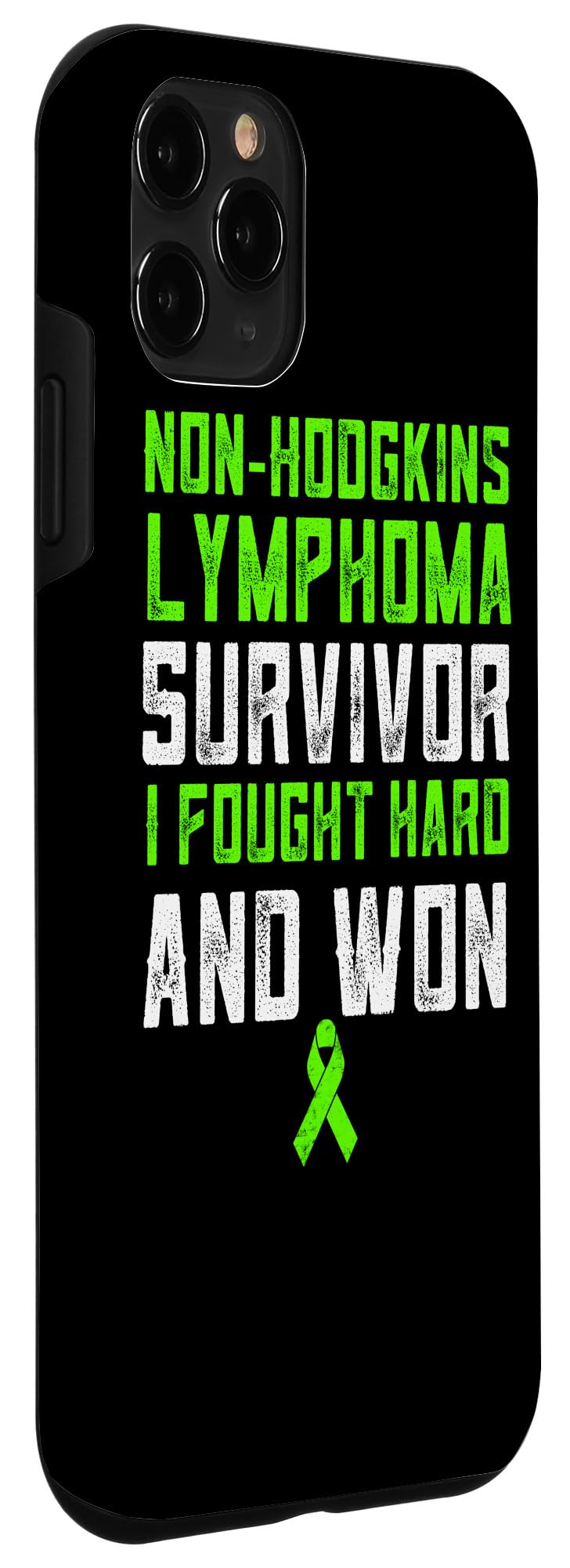 iPhone 11 Pro Case - Cancer Awareness Gift for Non-Hodgkin's Lymphoma Survivors - Durable Protective Phone Cover for Everyday Use & Special Occasions