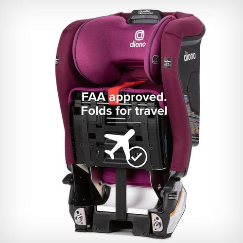 Diono Radian 3RXT Safe+ Convertible Car Seat for Toddlers & Kids - 3-in-1 Rear Facing, Forward Facing & Booster Seat - Perfect for Travel, School Runs & Family Road Trips