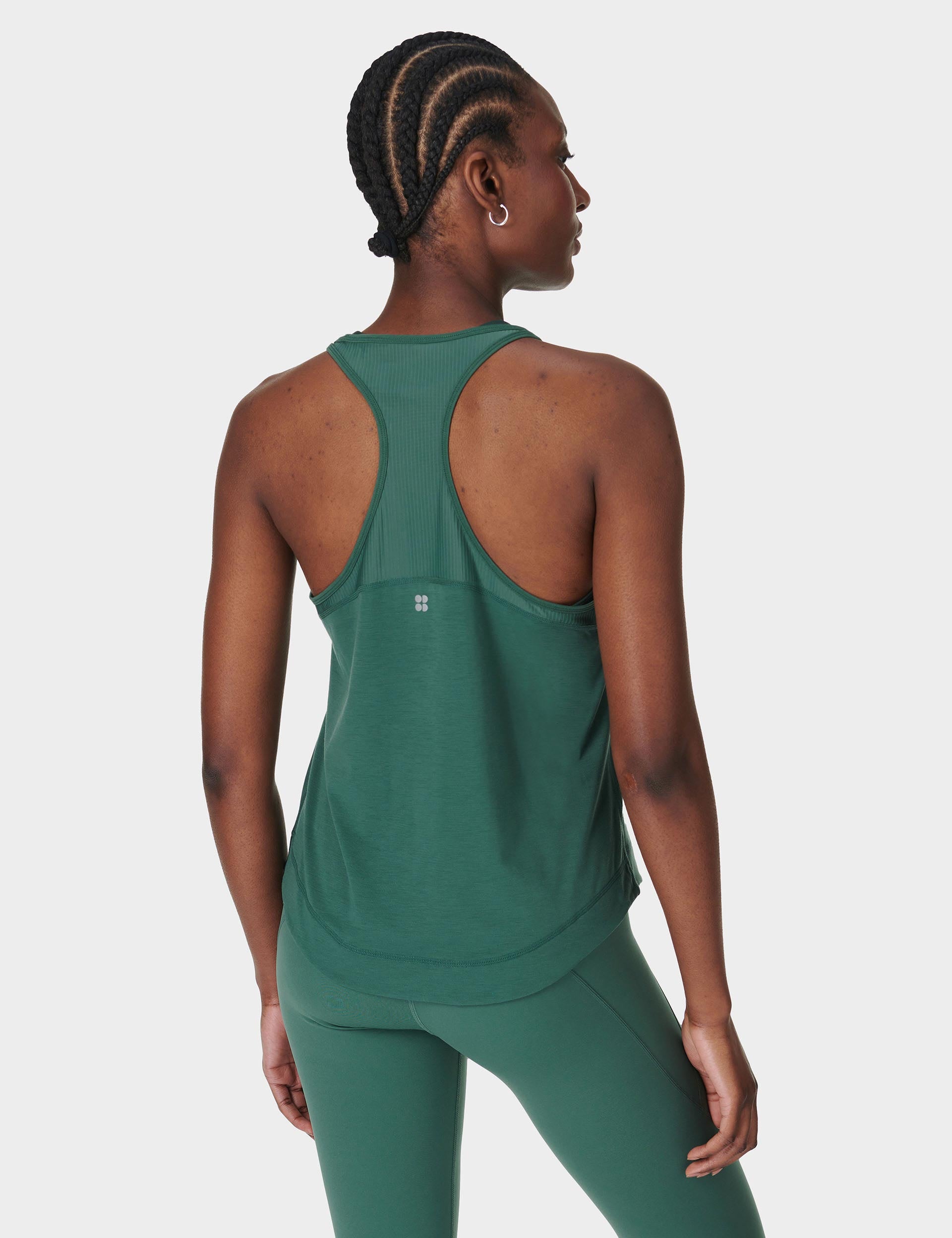 Breathe Easy Running Vest - Glade Green | Lightweight & Breathable for Outdoor Jogging & Hiking