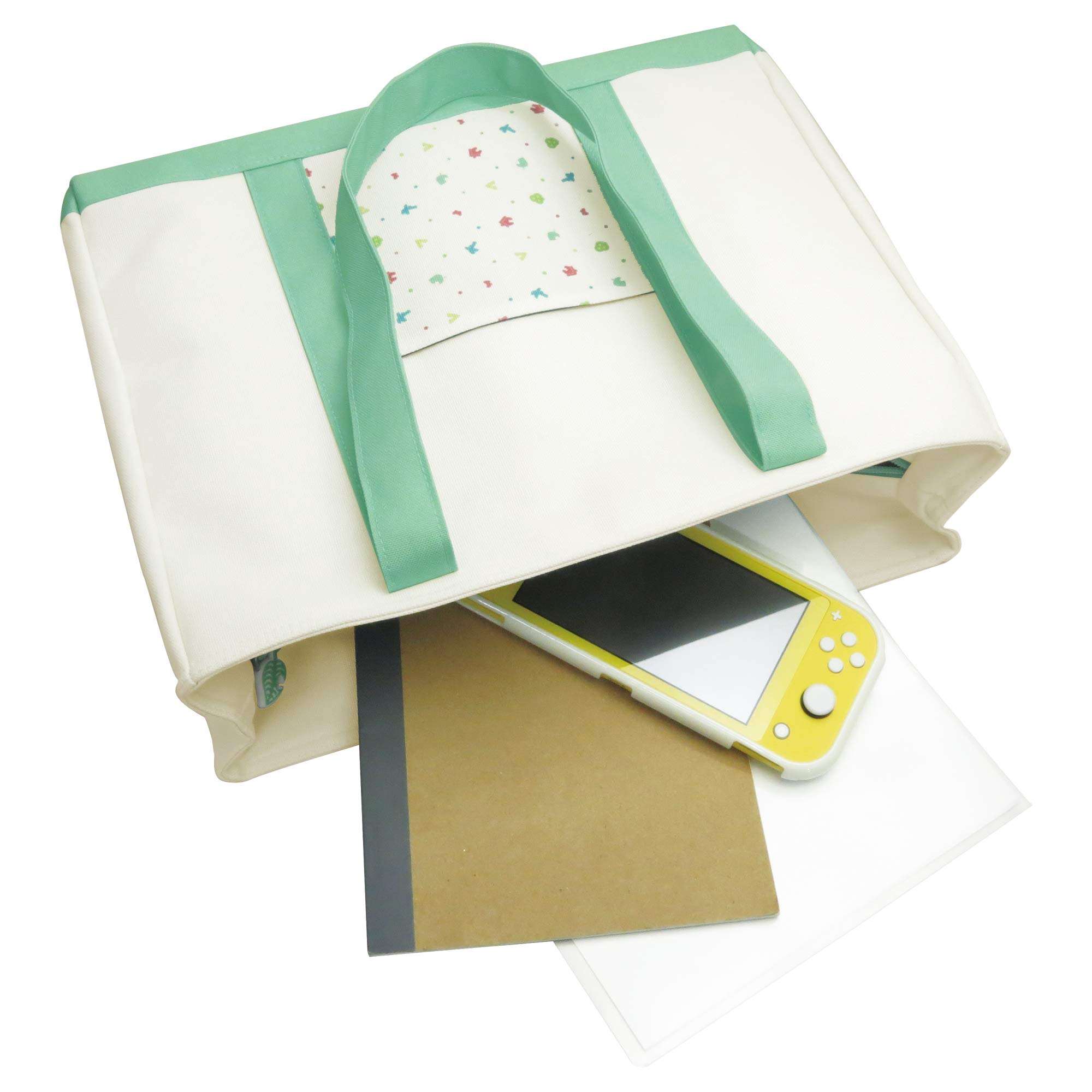 Animal Crossing: New Horizons Licensed Tote Bag for Nintendo Switch & Switch Lite - Official Nintendo Merchandise | Perfect for Gaming Accessories, Collectibles & Gifts