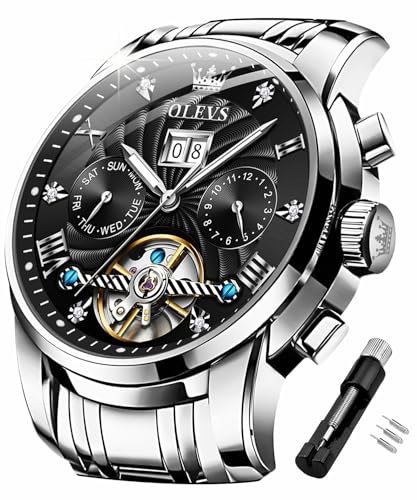 Silver Strap & Black Face