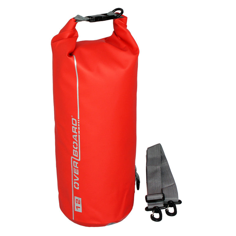 OverBoard Waterproof Dry Tube Bag 12L - Waterproof Floating Dry Bag for Kayaking, Boating, Swimming & Outdoor Adventures