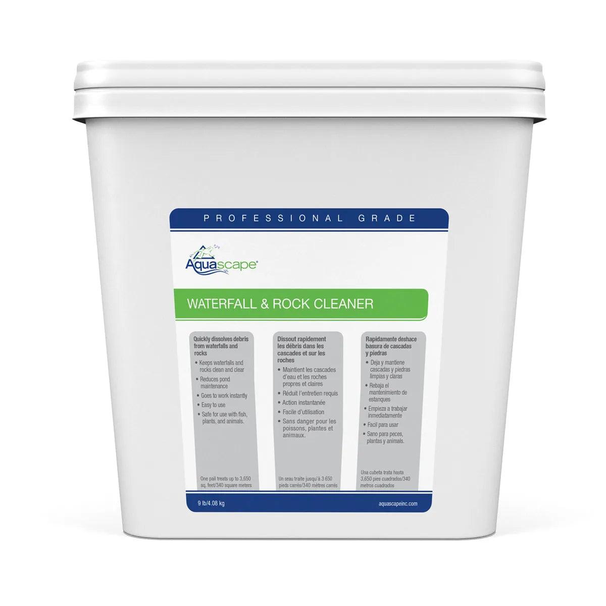 Professional Grade Waterfall & Rock Cleaner – 4.08KG (9 lbs) – Powerful Stain Remover for Outdoor Fountains, Aquariums & Garden Decorations