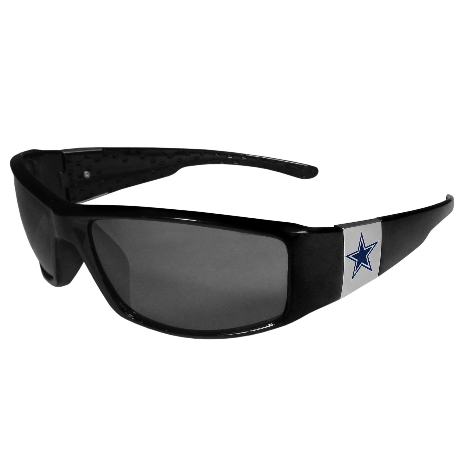Dallas Cowboys Chrome Wrap Sunglasses for Men & Women – Stylish UV Protection Sports Sunglasses – Perfect for Football Games, Outdoor Activities & Fan Gear