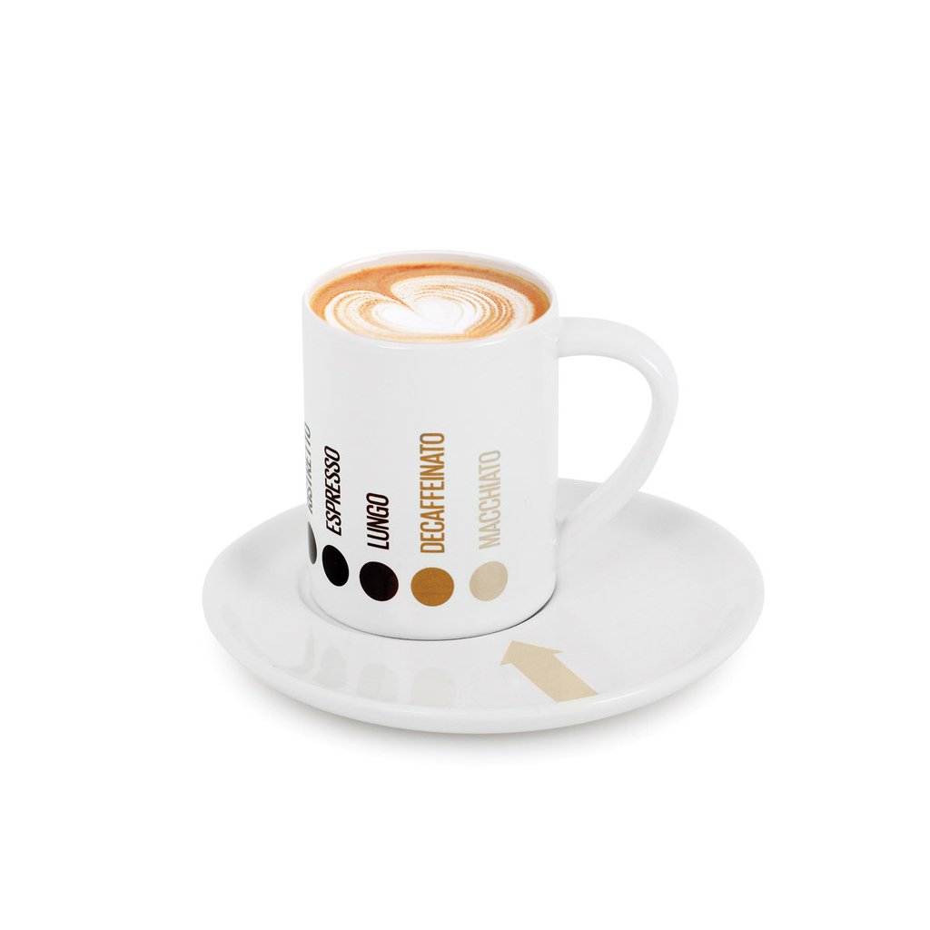 4-Pack Ceramic Espresso Cups for Barista & Coffee Lovers - Perfect for Home Brewing, Cafes & Gifts