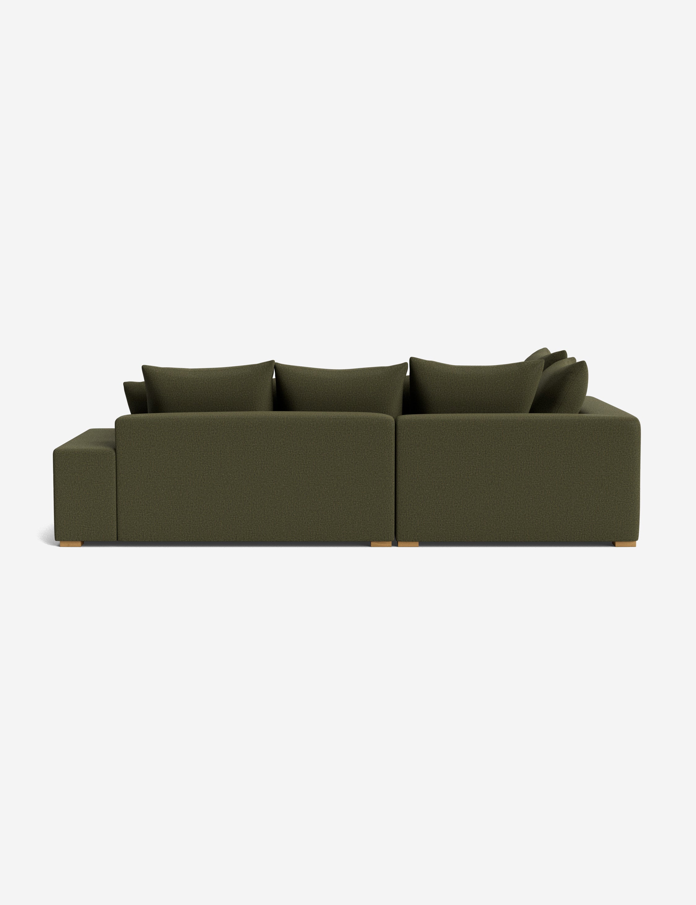 Modern Clayton Sectional Sofa - Comfortable L-Shaped Couch for Living Room, Family Room & Home Theater | Durable Upholstery & Stylish Design