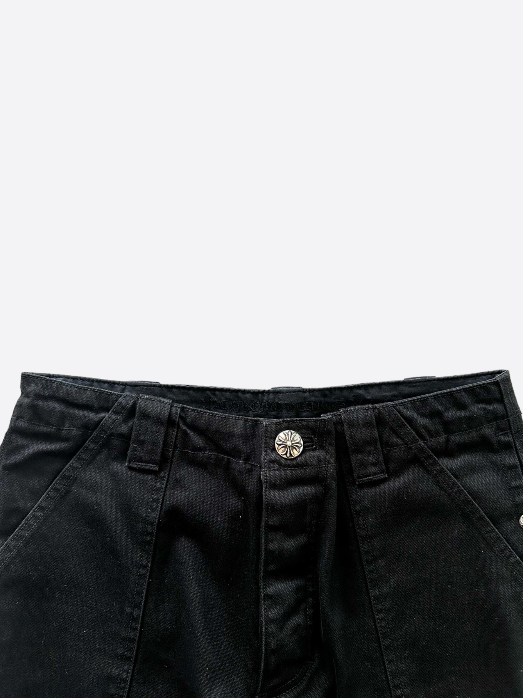 Chrome Hearts Black Denim Jeans for Men - Premium Designer Slim Fit Stretch Denim Pants | Perfect for Casual Wear, Night Out & Street Style Fashion