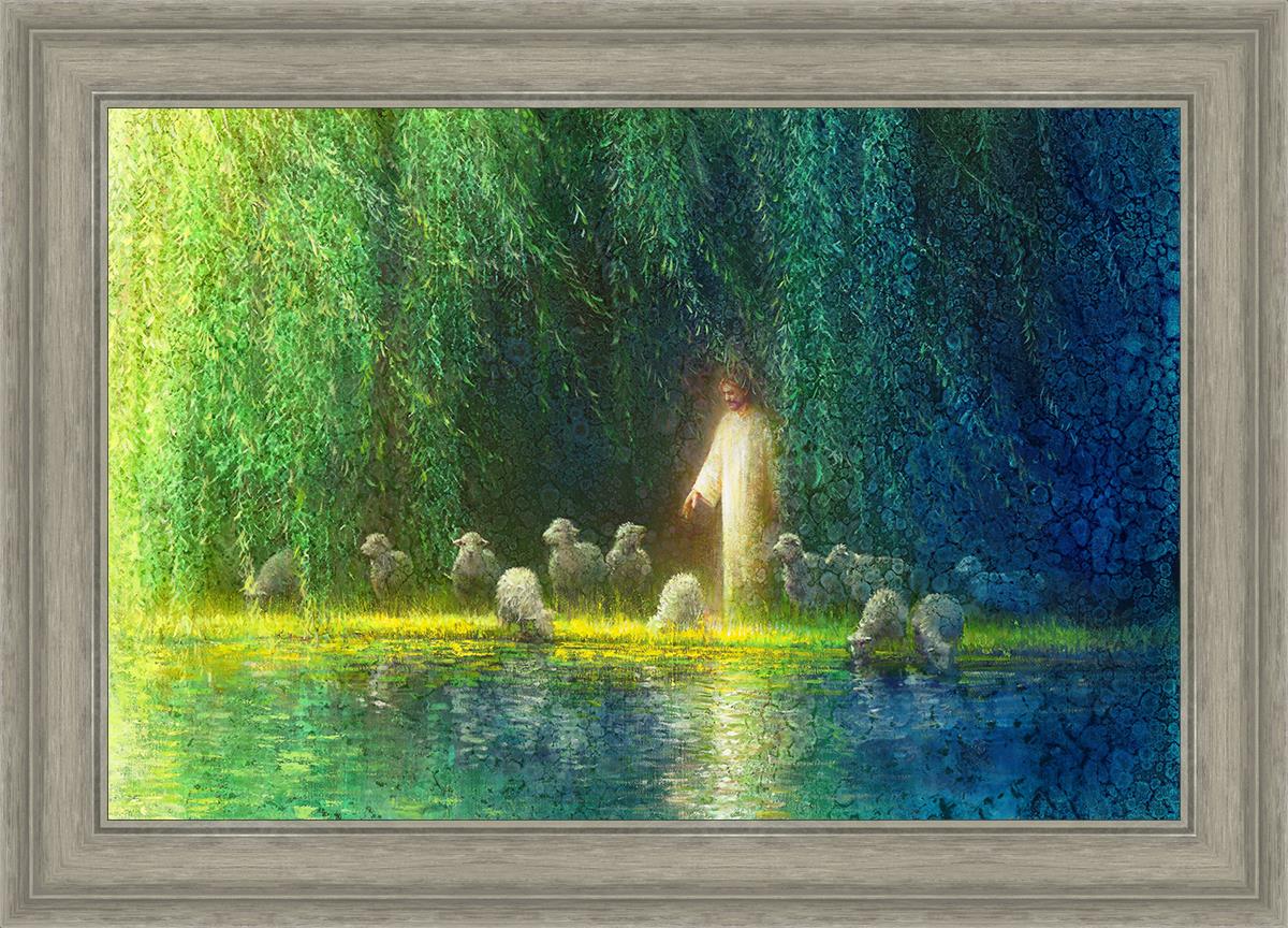 Among the Willows - Handmade Boho Wall Art Decor for Living Room, Bedroom & Nursery | Nature-Inspired Home Decor for Boho Chic & Farmhouse Style