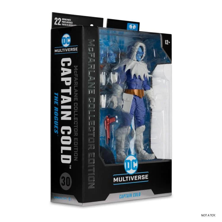 Captain Cold Platinum Edition Chase The Rogues DC Multiverse Collector Action Figure #30 - Perfect for DC Comics Fans, Collectors & Display Cases