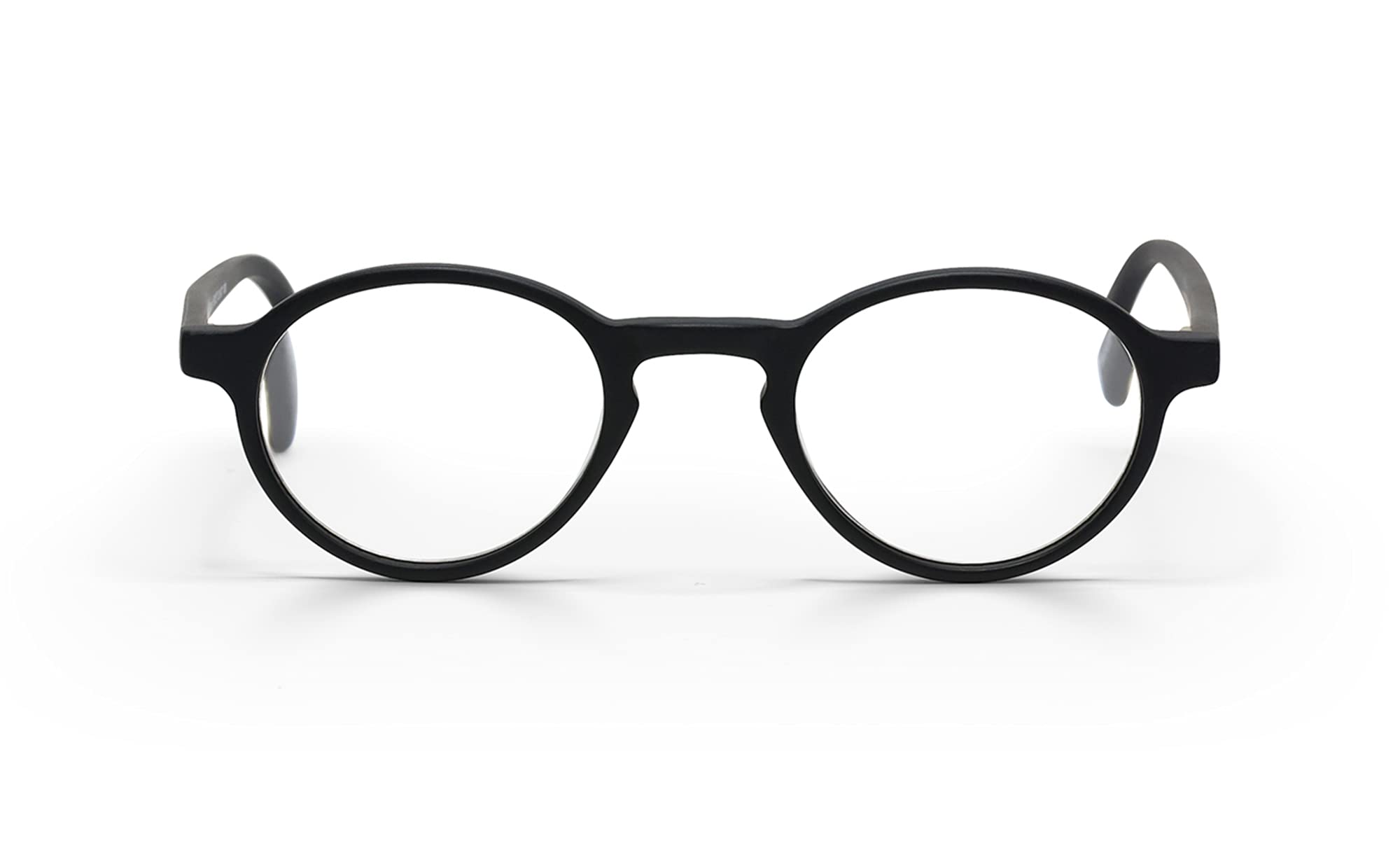 eyebobs Board Stiff Reading Glasses - Premium Round Eyewear for Men & Women with Narrow Faces | Computer Use, Reading Books & Office Work