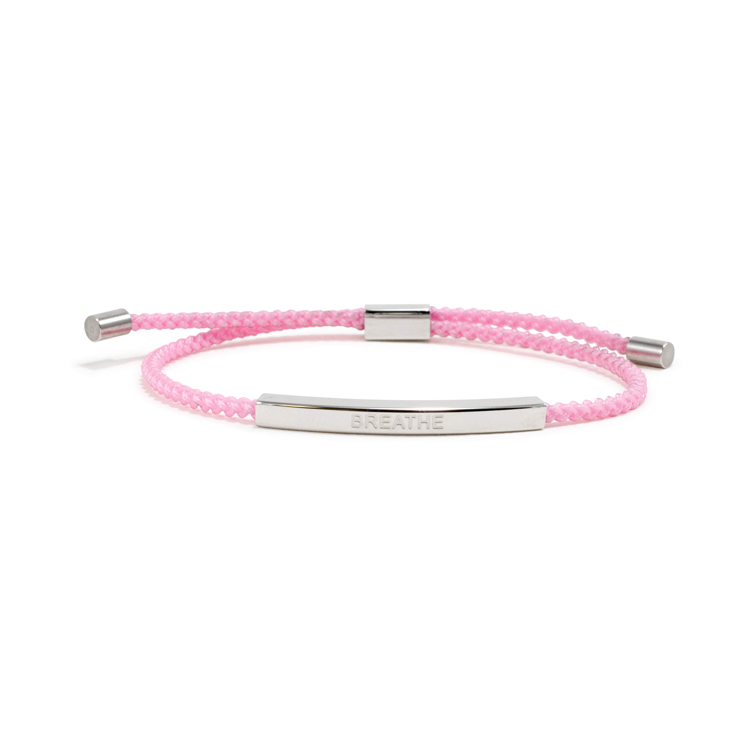 Tally Puppy Engraved Braided Bracelet - Inspirational Adjustable Bracelet for Women, Encouragement Gift with Meaningful Mantra, Perfect for Daily Wear, Yoga, Meditation & Special Occasions