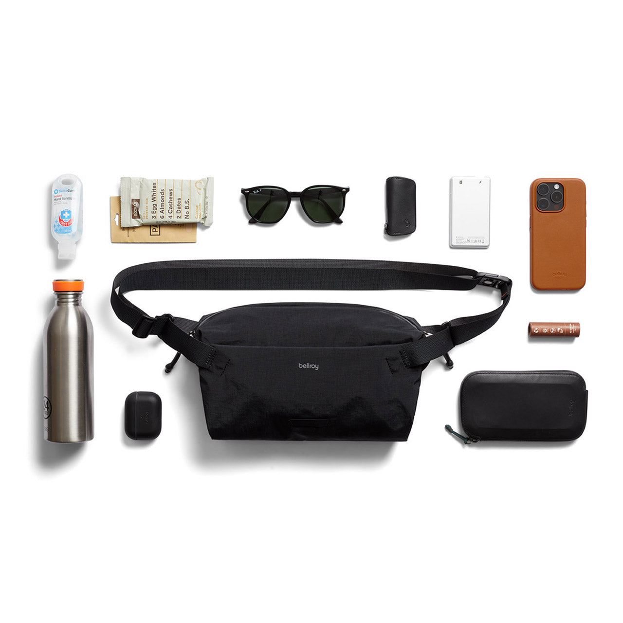 Bellroy Lite Sling - Compact Crossbody Bag for Travel, Hiking & Everyday Use - Water-Resistant & Lightweight (Perfect for Phone, Wallet & Essentials)