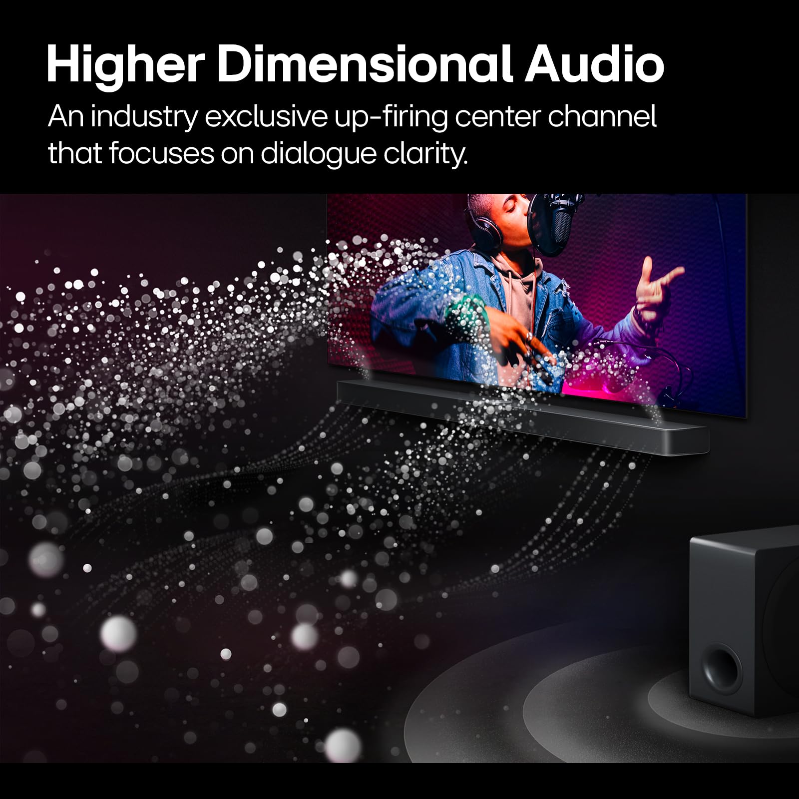 LG S90TR 7.1.3-Channel OLED evo TV Soundbar System with Wireless Subwoofer & Rear Speakers - Dolby Atmos, Wow Orchestra, WOWCAST (2024 Model) - Perfect for Home Theater, Movie Nights & Gaming Setup