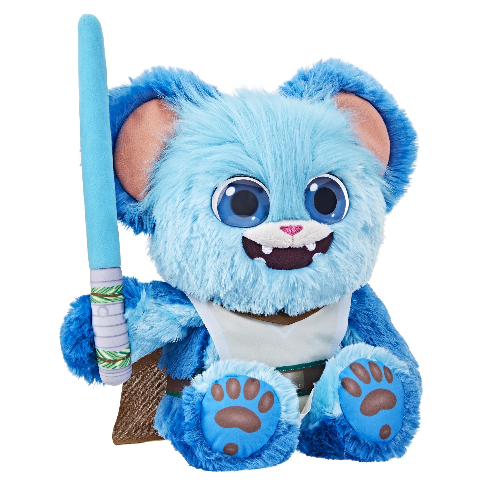 Star Wars Young Jedi Adventures Fuzzy Force Nubs Plush Toy - Soft Cuddly Preschool Toy for 3 Year Old Boys & Girls - Perfect for Playtime, Bedtime & Jedi Training Adventures