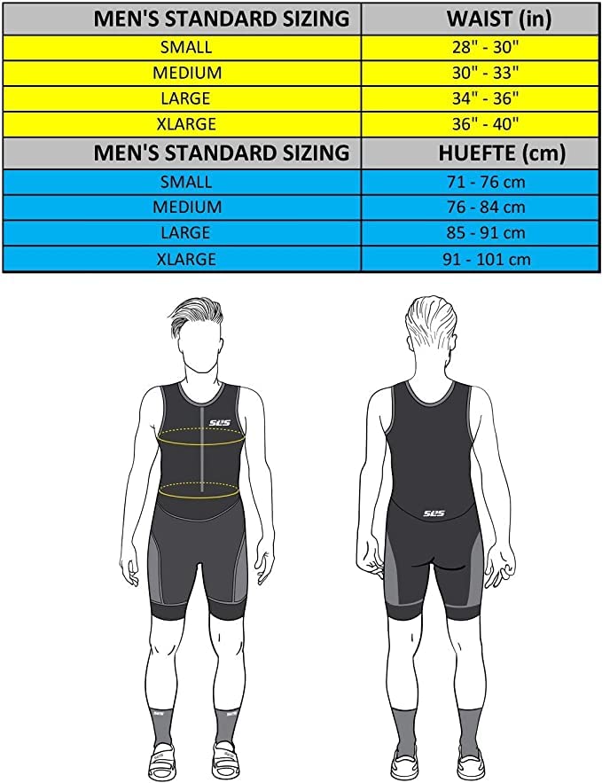 Men's Triathlon Shorts - Padded Swim Bike Run Shorts for Duathlon & Triathlon with Pocket - Ideal for Training, Racing & Outdoor Sports