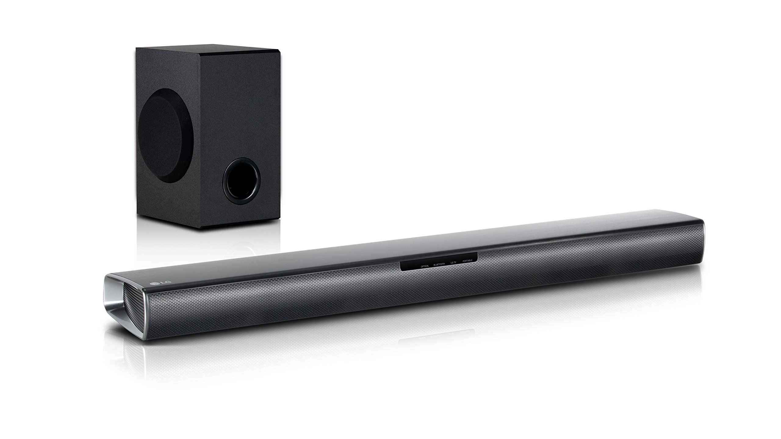 LG 221515 160W Bluetooth Wireless Sound Bar - Premium Black Home Theater Speaker System for TV, Movies & Music Streaming