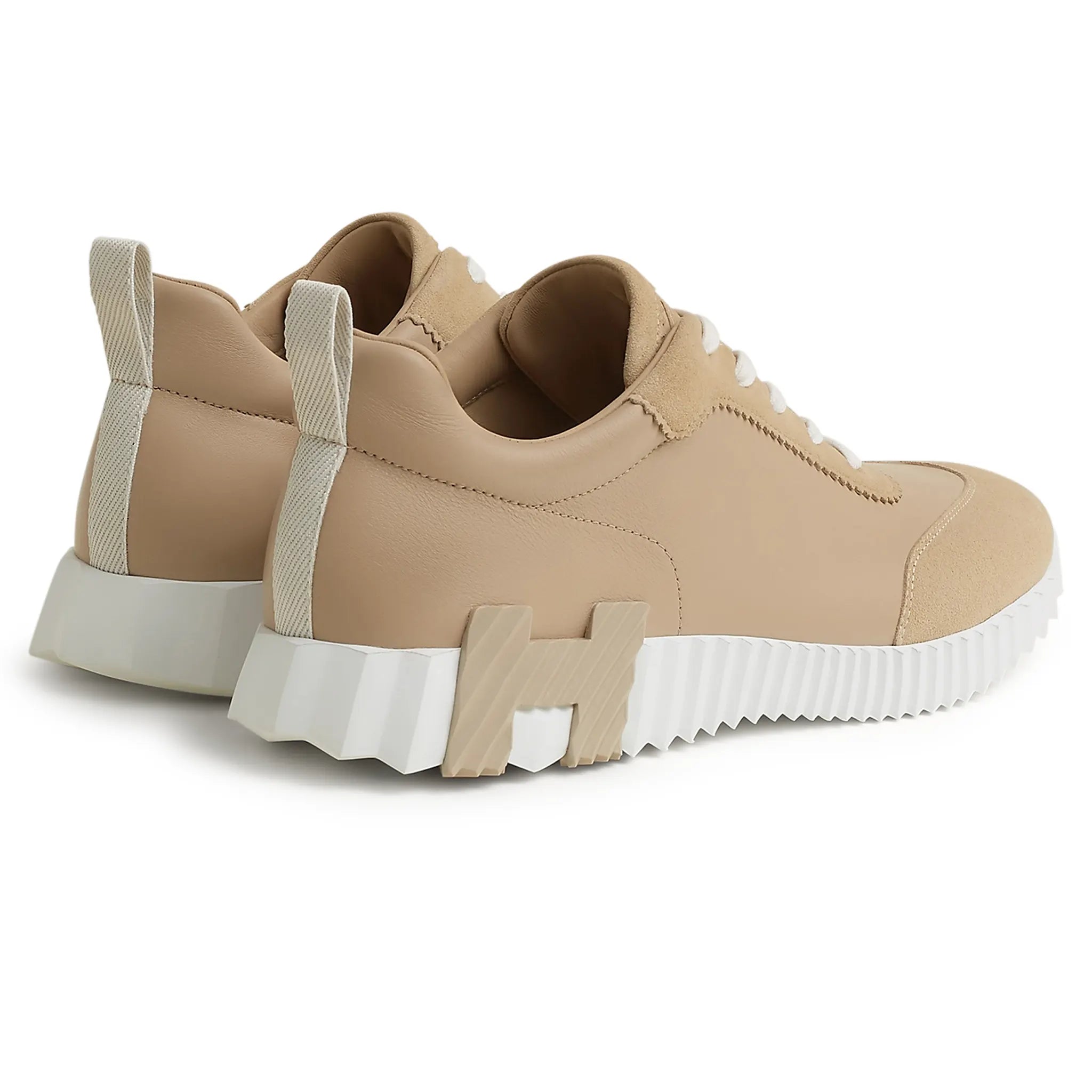 Hermès Paris Bouncing Sneaker - Beige Linen Luxury Casual Shoes for Women | Perfect for Everyday Wear, Office & Social Events