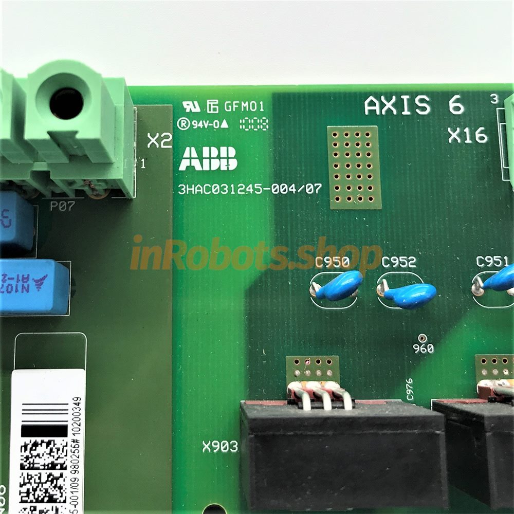 ABB DSQC682 3HAC031245-004/07 PLC Control Board Module - Industrial Automation, Robot Control System Replacement Part for ABB Robotics Applications