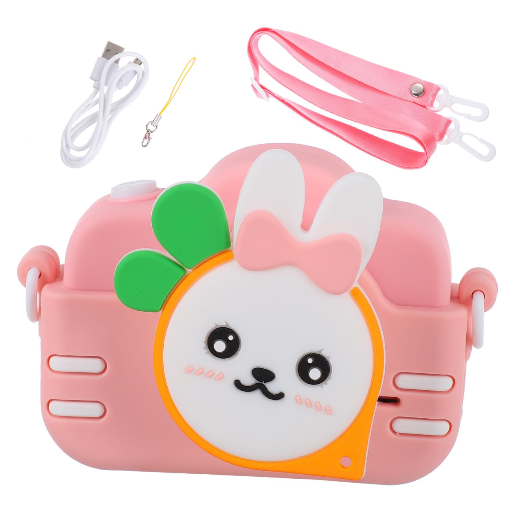 SAFIGLE Kids Digital Camera - Rabbit Design Toy Camera for Toddlers & Children, Birthday Gift for Girls & Boys - Fun Mini Camera for Kids to Capture Memories, Perfect for Travel, Parties & Outdoor Adventures