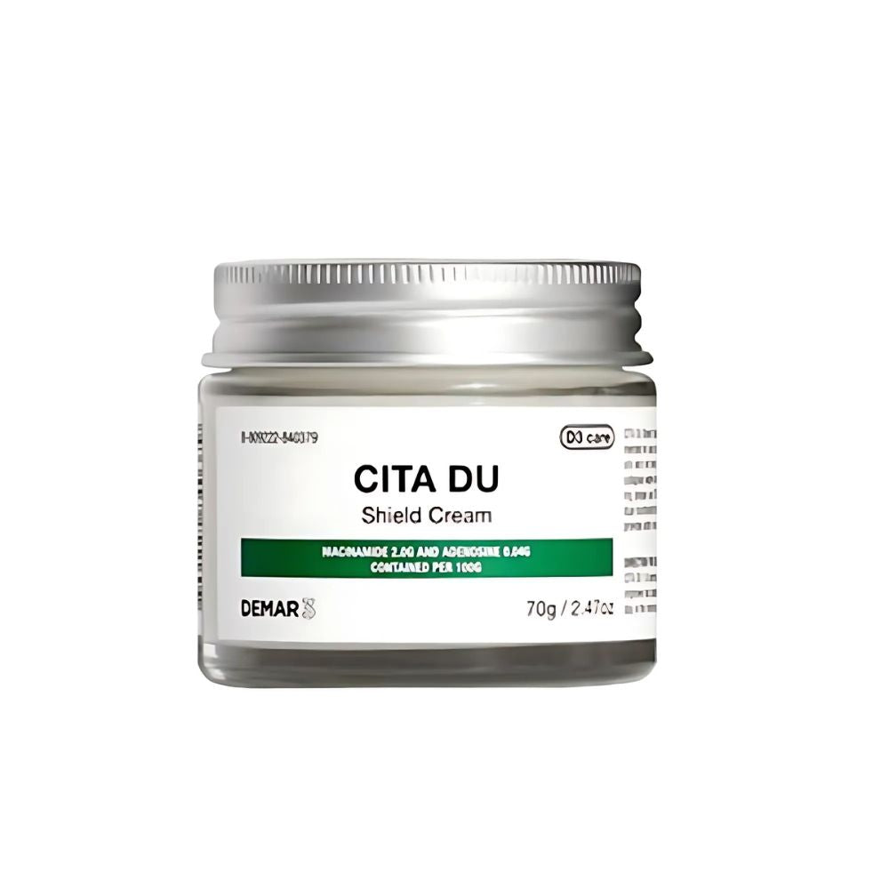 DEMAR3 Cita DU Shield Cream 70g - SPF 50+ Sunscreen for Face & Body, Water-Resistant, UVA/UVB Protection - Perfect for Outdoor Activities, Beach & Daily Use