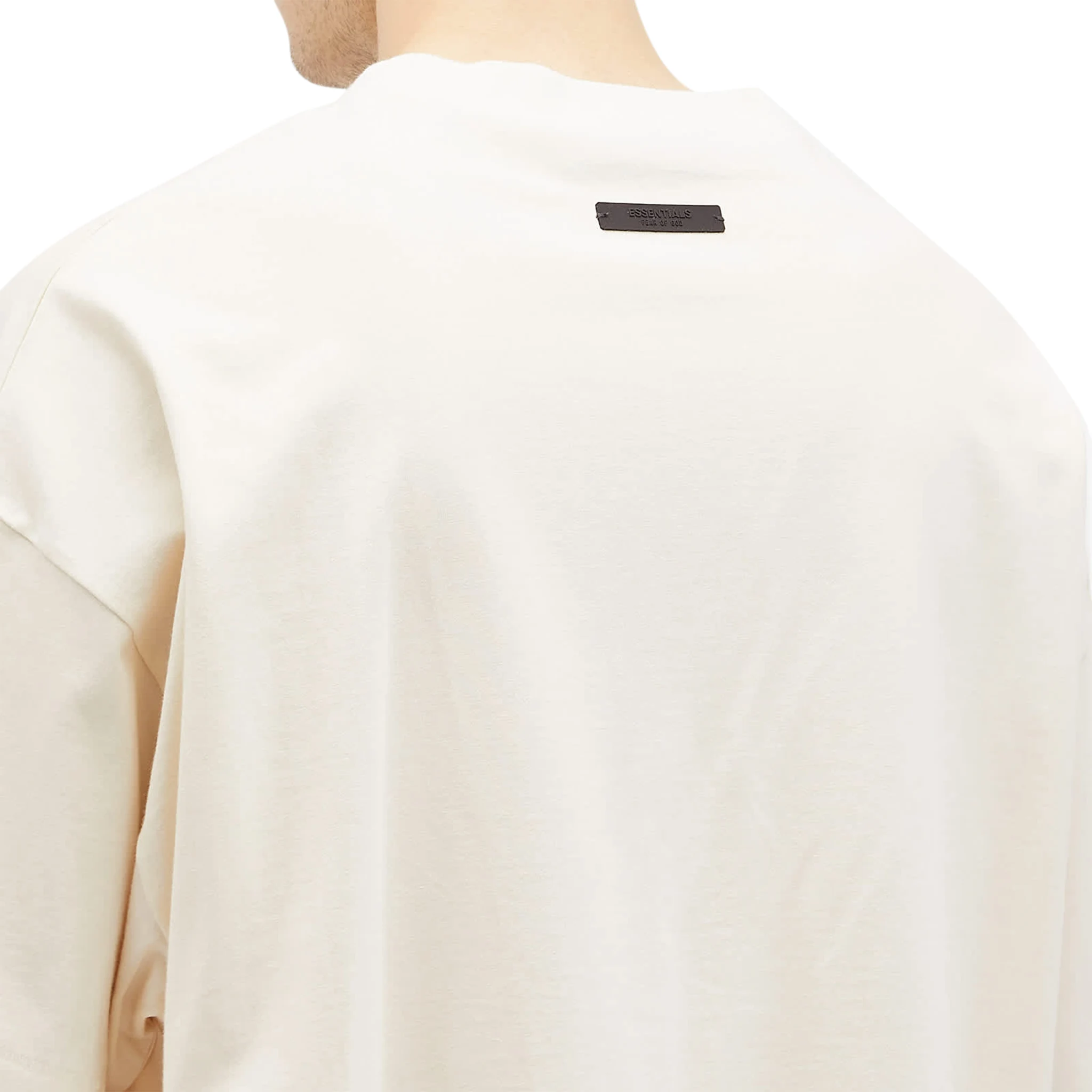 Fear Of God Essentials Jersey Crewneck Shell T-Shirt for Men (FW24) - Comfortable Casual Wear for Street Style & Everyday Outfits