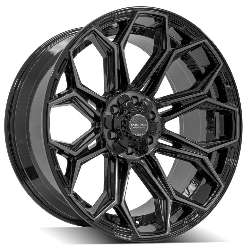 4Play Gen3 4P83 Gloss Black Wheels 22x10.0 18