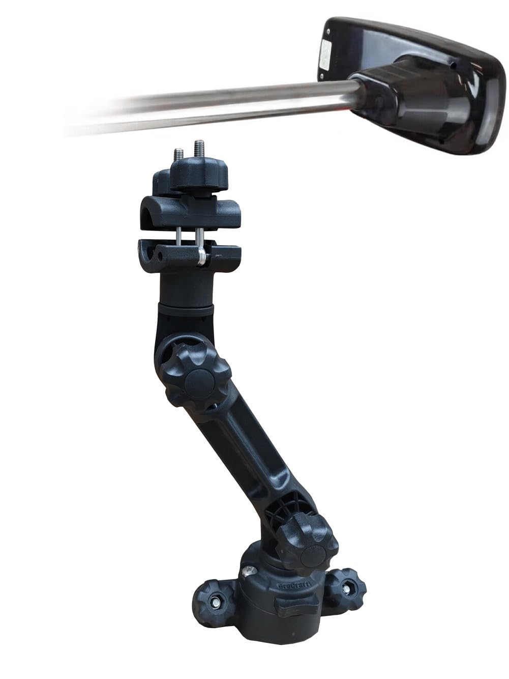 Brocraft Trolling Motor Stabilizer Mount for Boats - Heavy Duty Aluminum Stabilizer Bracket for Smooth Fishing - Perfect for Bass Boats, Kayaks, and Canoes
