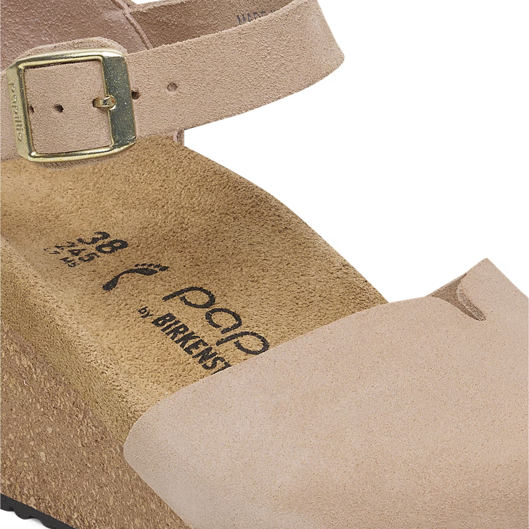 Birkenstock Women's Mary Jane Shoes - Genuine Suede Leather Comfort Sandals in Warm Sand | Perfect for Casual Wear, Office & Everyday Comfort