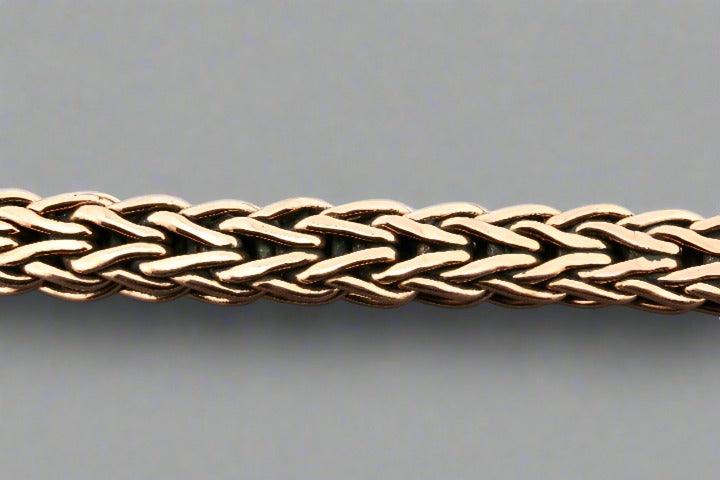 Handmade Plaited Copper Bracelet with Silver Clasp - Boho Chic Jewelry for Women, Perfect for Casual Wear, Date Nights & Gift Giving